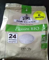 Mängden socker i Café Brocéliande Passion Bio