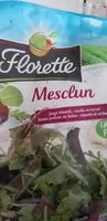 Mängden socker i FLORETTE Salade mesclun maxi format