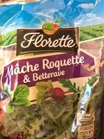 Mängden socker i Mâche Roquette Betterave 175 G