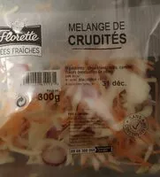 Mängden socker i Méélange de crudités