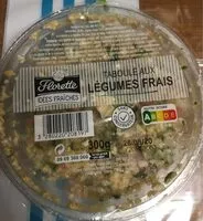 Mängden socker i Taboulé aux légumes frais