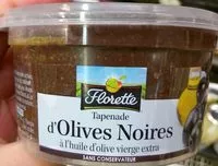Mängden socker i Tapenade d'Olives Noires à l'huile d'olive vierge extra