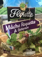 Mängden socker i Trio Mache, Roquette et Betterave
