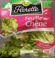 Mängden socker i Feuille de chêne