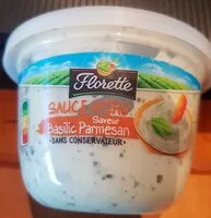 Mängden socker i Sauce apéro basilic saveur parmesan