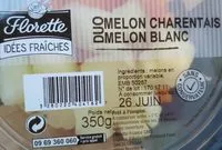 Mängden socker i Duo melon Charentais et Blanc