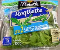 Mängden socker i Roquette Lot de 2 sachets fraîcheurs