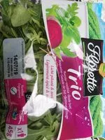 Mängden socker i Trio roquette salade de blé betterave rouge