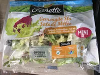Mängden socker i Florette Salade mêlée