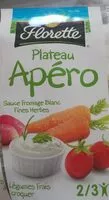 Mängden socker i Plateau Apéro 350g