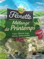 Mängden socker i Florette Mélange de Saison 180g