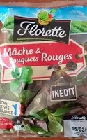 Mängden socker i Salade mâche et bouquets rouge