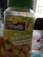 Mängden socker i Florette crousti dés thym romarin