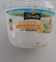 Mängden socker i Sauce apéro citron basilic