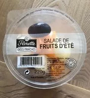 Mängden socker i Salade de fruits d'été
