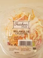 Mängden socker i MELANGE CRUDITES 180 G