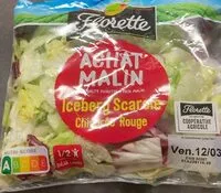Mängden socker i Iceberg Scarole Chicoree rouge