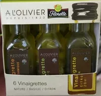 Mängden socker i 6 Vinaigrettes