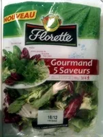 Mängden socker i Gourmand 5 saveurs