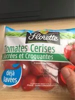 Mängden socker i Tomates Cerises