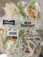 Mängden socker i WOK fondant de légumes 300 G