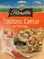 Mängden socker i Croûtons Caesar