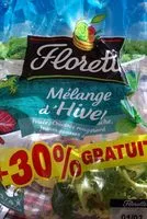 Mängden socker i Salade Mélange d Hiver