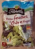 Mängden socker i Petites feuilles de chêne rouges
