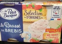 Mängden socker i Le brassé de brebis fraises de Dordogne