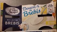 Mängden socker i Douceur de brebis, citron