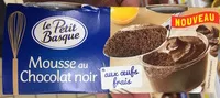Mängden socker i Mousse au Chocolat noir aux oeufs frais