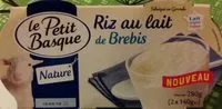Mängden socker i Riz au lait de brebis