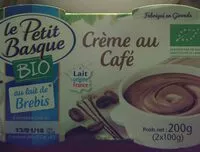 Mängden socker i Crème au café BIO