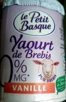 Mängden socker i Yaourt 0% mg vanille