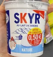 Mängden socker i Skyr au lait de brebis