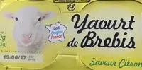 Mängden socker i Yaourt de Brebis saveur citron