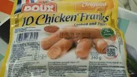Mängden socker i 10 chicken franks