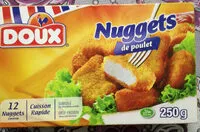 Mängden socker i Nuggets Dr poulet