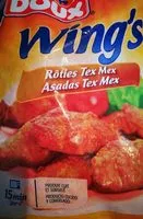 Mängden socker i Wing's Texmex