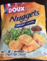 Mängden socker i Nuggets de poulet
