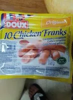 Mängden socker i 10 chicken franks