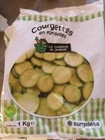 Mängden socker i Courgettes en rondelles surgelé