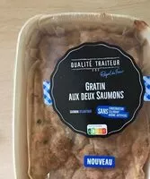 Mängden socker i Gratin aux deux saumons