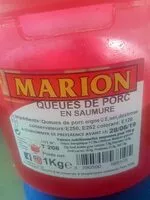 Mängden socker i Queues de porc en saumure