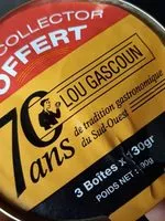 Mängden socker i Lou gascoun