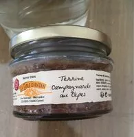 Mängden socker i Terrine campagnarde aux cepes