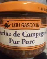 Mängden socker i Terrine de campagne pur porc