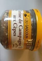 Mängden socker i Terrine de champagne aux cèpes