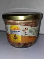 Mängden socker i Pâté de campagne le ventoux aux cèpes