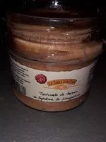 Mängden socker i Tartinade de saumon